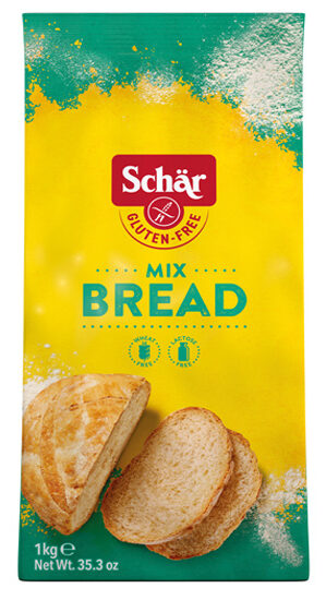 Αλεύρι για Ψωμί Mix Bread Schar Χωρίς Γλουτένη glutenfree κοιλιοκάκη celiacshop.gr