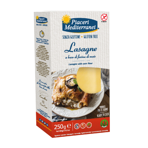 Λαζάνια Lasagne Piaceri Χωρίς Γλουτένη glutenfree κοιλιοκάκη celiacshop.gr