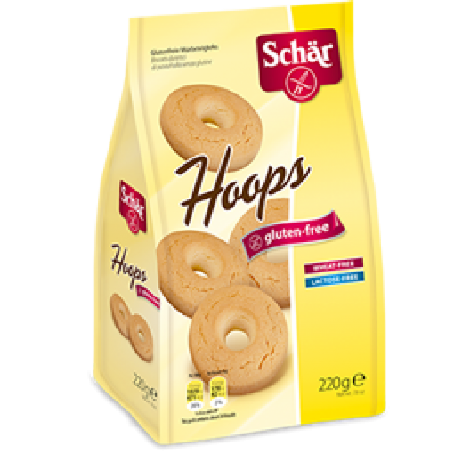 Μπισκότα με μέλι Hoops Schar