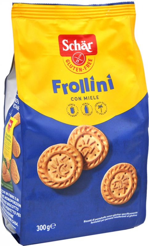 Μπισκότα με μέλι Frollini χωρίς γλουτένη Celiacshop.gr