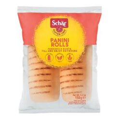Ψωμάκια σάντουιτς Panini Rolls Schar Χωρίς Γλουτένη glutenfree κοιλιοκάκη celiacshop.gr