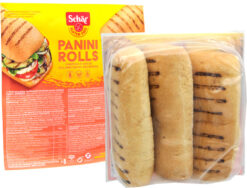 Ψωμάκια σάντουιτς Panini Rolls Schar Χωρίς Γλουτένη glutenfree κοιλιοκάκη celiacshop.gr