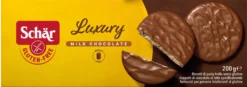 Μπισκότα Luxury Schär 200g με σοκολάτα γάλακτος χωρίς γλουτένη