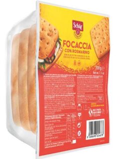 Ψωμάκια Focaccia Schar Χωρίς Γλουτένη Glutenfree κοιλιοκάκη Celiacshop.gr