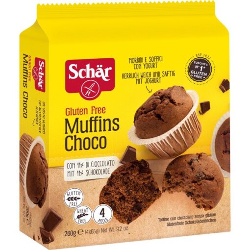 Muffins Σοκολάτας Schar Χωρίς Γλουτένη glutenfree κοιλιοκάκη celiacshop.gr