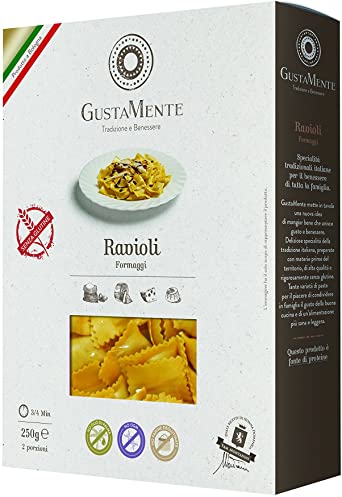 Ραβιόλι γεμιστά τυρί χωρίς γλουτένη Gustament Celiacshop.gr κοιλιοκάκη