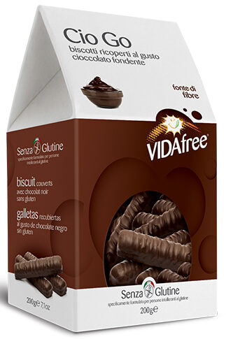 Vida Free Sticks με επικάλυψη Σοκολάτας Cio Go Χωρίς Γλουτένη glutenfree κοιλιοκάκη celiacshop.gr