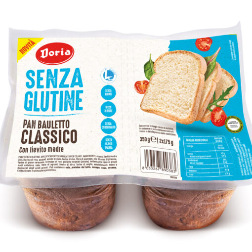 Ψωμί του Τοστ Doria Χωρίς Γλουτένη glutenfree κοιλιοκάκη celiacshop.gr