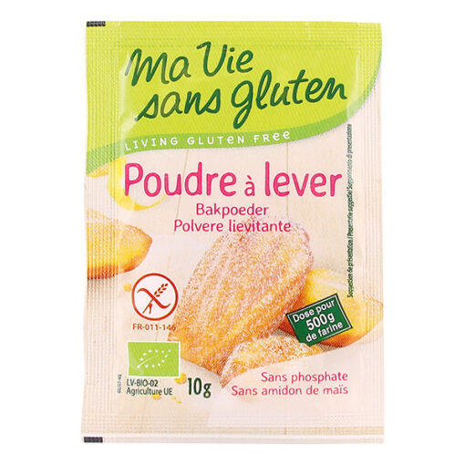 Baking Powder Ma vie sans gluten Χωρίς Γλουτένη glutenfree κοιλιοκάκη celiacshop.gr