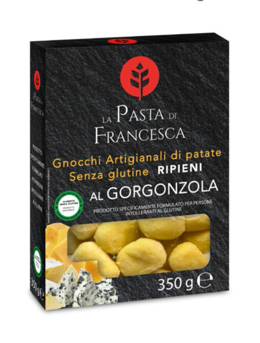 Νιόκι γεμιστά με Γκοργκοτζόλα Pasta Francesca Χωρίς Γλουτένη glutenfree κοιλιοκάκη celiacshop.gr