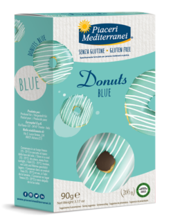 Donuts Blue χωρίς γλουτένη Piaceri Www.celiacshop.gr