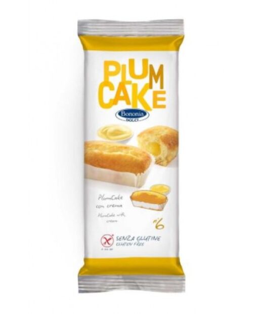 Plumcake γεμιστό με κρέμα Bononia Χωρίς Γλουτένη Www.celiacshop.gr
