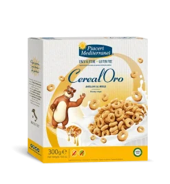 Δημητριακά Δακτυλίδια Καλαμποκιού με Μέλι Cereal'Oro Piaceri Χωρίς Γλουτένη Www.celiacshop.gr