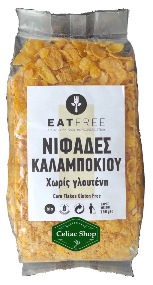 Νιφάδες Καλαμποκιού Eat Free χωρίς γλουτένη Www.celiacshop