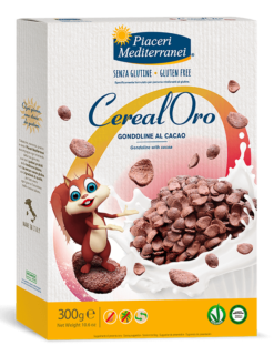 Σοκολατένια Δημητριακά Gondoline Cereal'Oro Piaceri Χωρίς Γλουτένη Www.celiacshop.gr