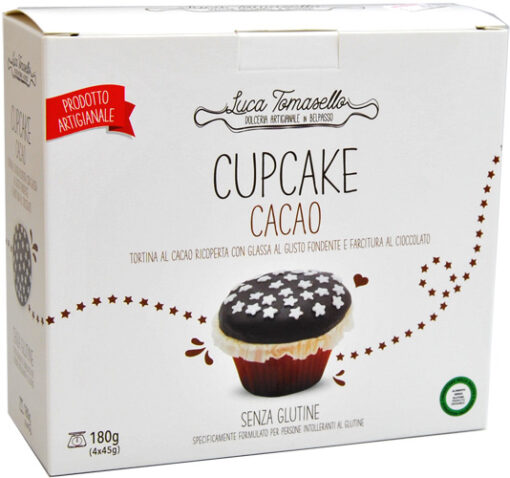 Cupcake Σοκολάτα Luca Tomasello Χωρίς Γλουτένη