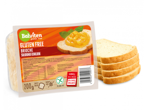 Γλυκο Ψωμί Brioche Balviten χωρίς γλουτένη Www.celiacshop.gr
