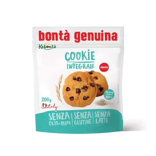 Cookies Ολικής με Σοκολάτα Kebonta Χωρίς Γλουτένη 200gr