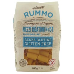Συσκευασία Rummo με μισα ριγκατονι χωρις γλουτενη των 400 γραμμαρίων