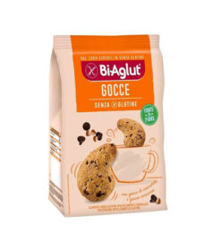 Cookies με κομμάτια Σοκολάτας Gocce BiAglut Χωρίς Γλουτένη Www.celiacshop.gr