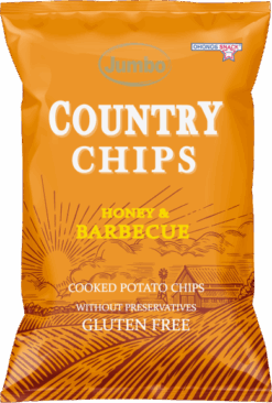πατατάκια country chips με μέλι και μπάρμπεκιου