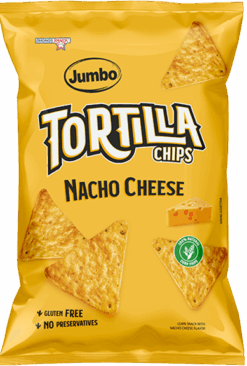 tortilla chips με γεύση τυρί νάτσο