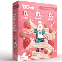 Μπαλίτσες Πρωτεΐνης με Φράουλα Grandma Crunch Χωρίς Γλουτένη & Ζάχαρη Www.celiacshop.gr