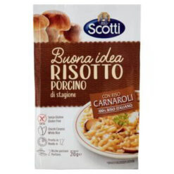 Ριζότο με μανιτάρια Porcini Scotti Χωρίς Γλουτένη Www.celiacshop.gr
