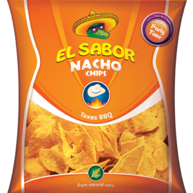 Τσιπς Nacho Texas BBQ El Sabor Χωρίς Γλουτένη Www.celiacshop.gr