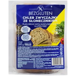 Ψωμί σε φέτες με Ηλιόσπορο Bezgluten Χωρίς Γλουτένη Www.celiacshop.gr