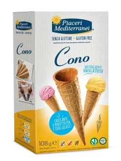 Χωνάκια Παγωτού Piaceri Χωρίς Γλουτένη Www.celiacshop.gr