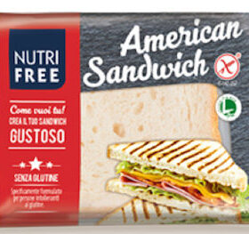 Ψωμί για Τοστ American Sandwich NutriFree Χωρίς Γλουτένη Www.celiacshop.gr