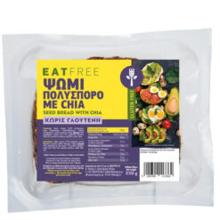 Ψωμί πολύσπορο με Κινόα Eat Free Χωρίς Γλουτένη Www.celiacshop.gr