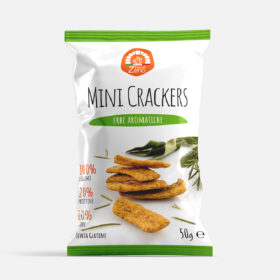 Mini Crackers με Αρωματικά Βότανα Forno Di Zeno Χωρίς Γλουτένη