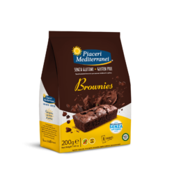Brownies Piaceri Mediterranei Χωρίς Γλουτένη Www.celiacshop.gr