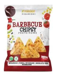 Chips Λαχανικών Πρωτείνης BBQ PopCrop Χωρίς Γλουτένη