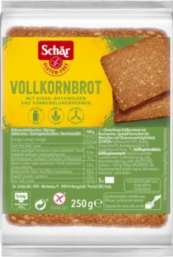 Γερμανικό Ψωμί Vollkornbrot Schar Χωρίς Γλουτένη Www.celiacshop.gr