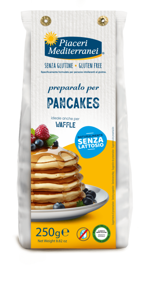Μείγμα για Pancakes Piaceri Mediterranei Χωρίς Γλουτένη Www.celiacshop.gr