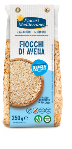 Νιφάδες Βρώμης Piaceri Mediterranei Χωρίς Γλουτένη Www.celiacshop.gr