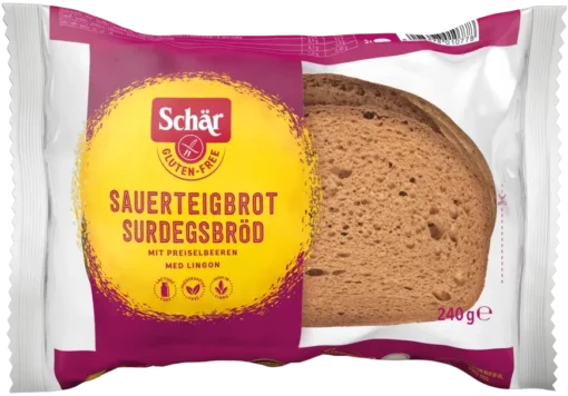 Χειροποίητο Ψωμί με Προζύμι & Cranberries Sauerteibrot Schar Χωρίς Γλουτένη Www.celiacshop.gr