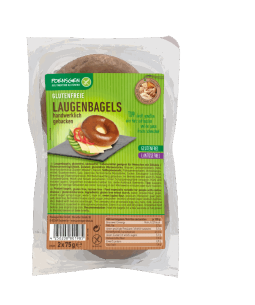Κουλούρια Bagels Πρέτσελ Poensgen Χωρίς Γλουτένη Www.celiacshop.gr
