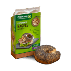 Κουλούρια Bagels με Παπαρουνόσπορο Poensgen Χωρίς Γλουτένη Www.celiacshop.gr