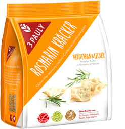 Κράκερς Δενδρολίβανου 3Pauly Χωρίς Γλουτένη Www.celiacshop.gr
