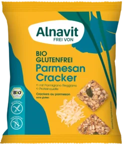 Κράκερς Παρμεζάνας Alnavit Χωρίς Γλουτένη Www.celiacshop.gr