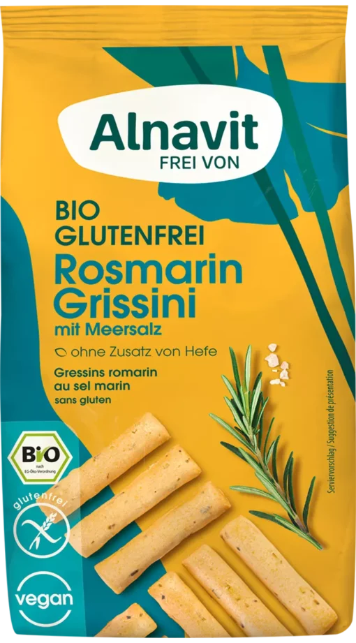 Κριτσίνια Δενδρολίβανο Alnavit Χωρίς Γλουτένη Www.celiacshop.gr