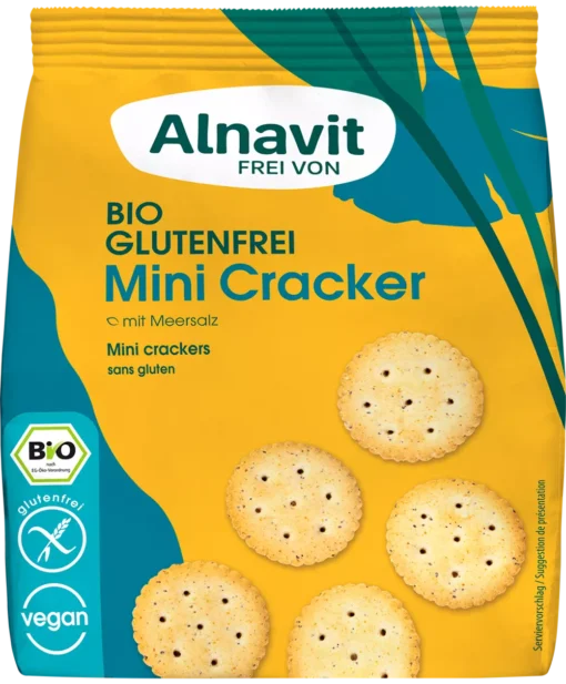 Μίνι Κράκερς Alnavit Χωρίς Γλουτένη Www.celiacshop.gr