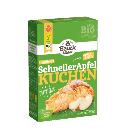 Μείγμα για Μηλόπιτα Bauck Hof Χωρίς Γλουτένη Www.celiacshop.gr