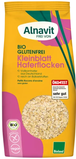 Μικρές Νιφάδες Βρώμης Alnavit Χωρίς Γλουτένη Www.celiacshop.gr