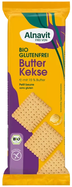 Μπισκότα Βουτύρου Alnavit Χωρίς Γλουτένη Www.celiacshop.gr