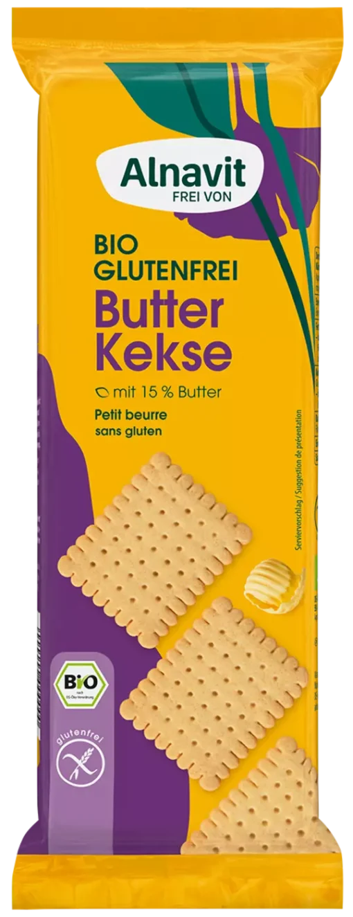 Μπισκότα Βουτύρου Alnavit Χωρίς Γλουτένη Www.celiacshop.gr